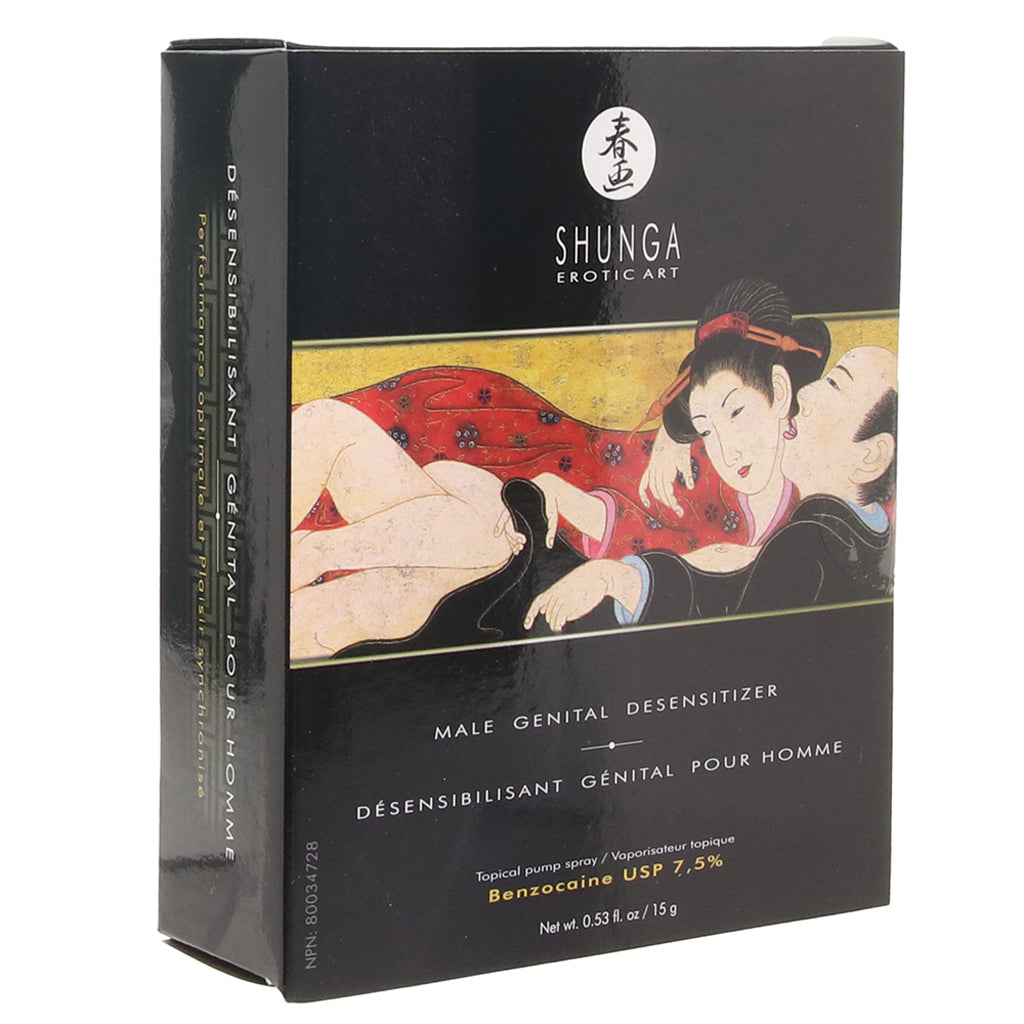 Shunga Desensitizer Spray for Men — Heaven Boutique Toronto 6
