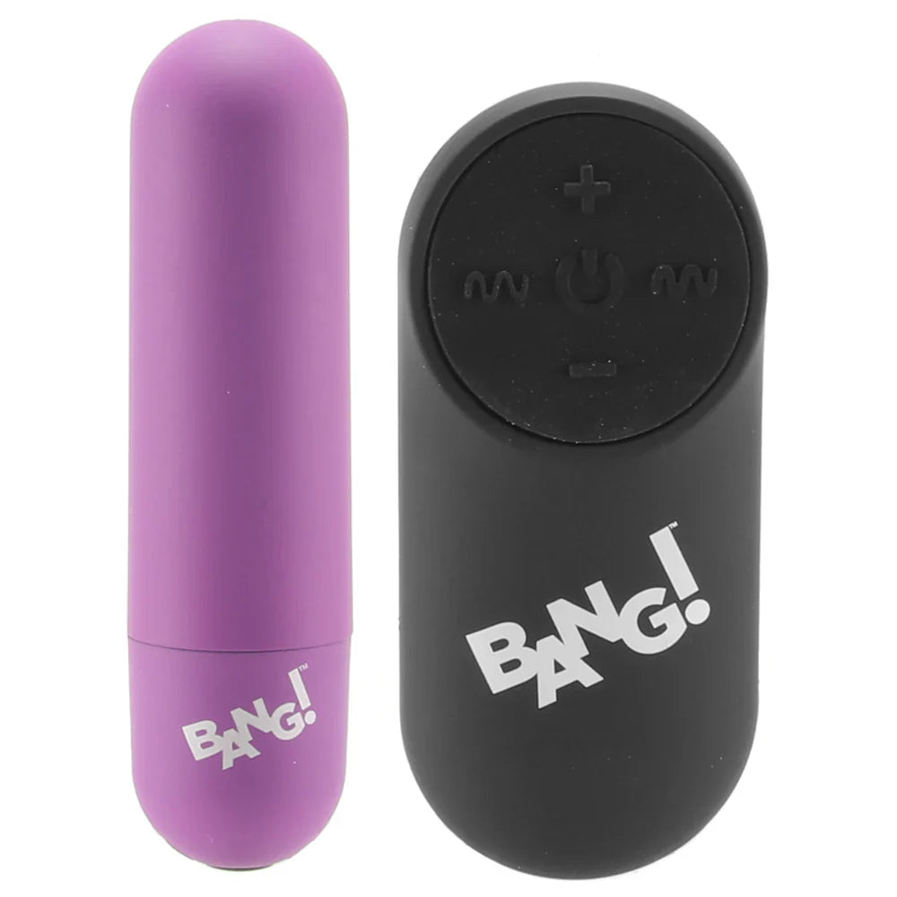 Bang! Remote Vibrating Bullet in Purple β Toronto β packaging view