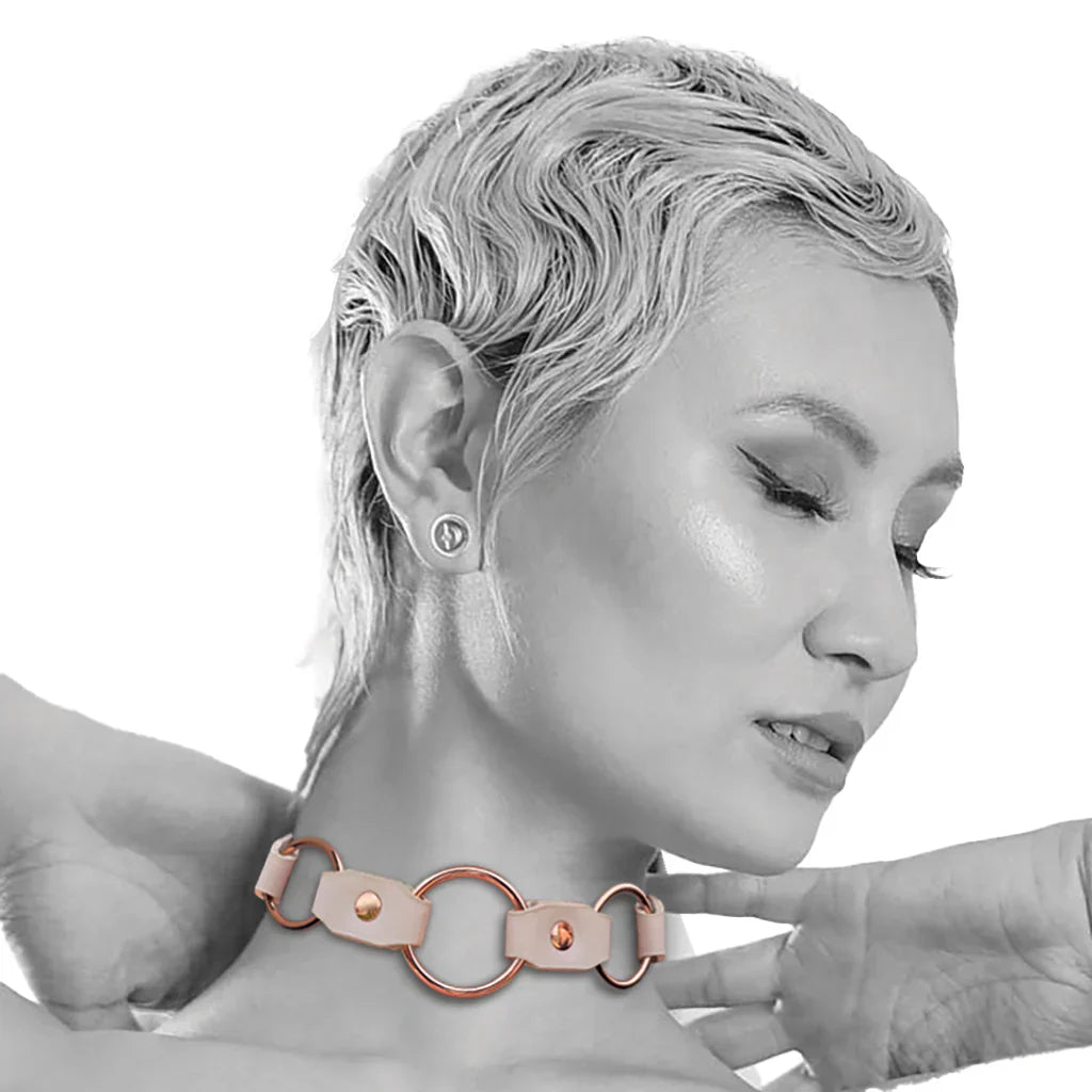 S&M Peaches 'n CreaMe Ring Day Collar