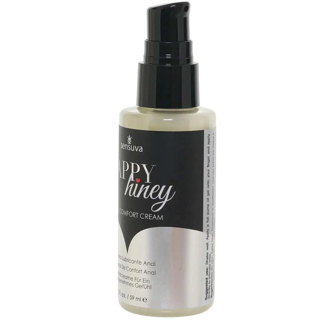 Happy Hiney Anal Comfort Cream in 2oz/59mL – Heaven Boutique Toronto – additional angle