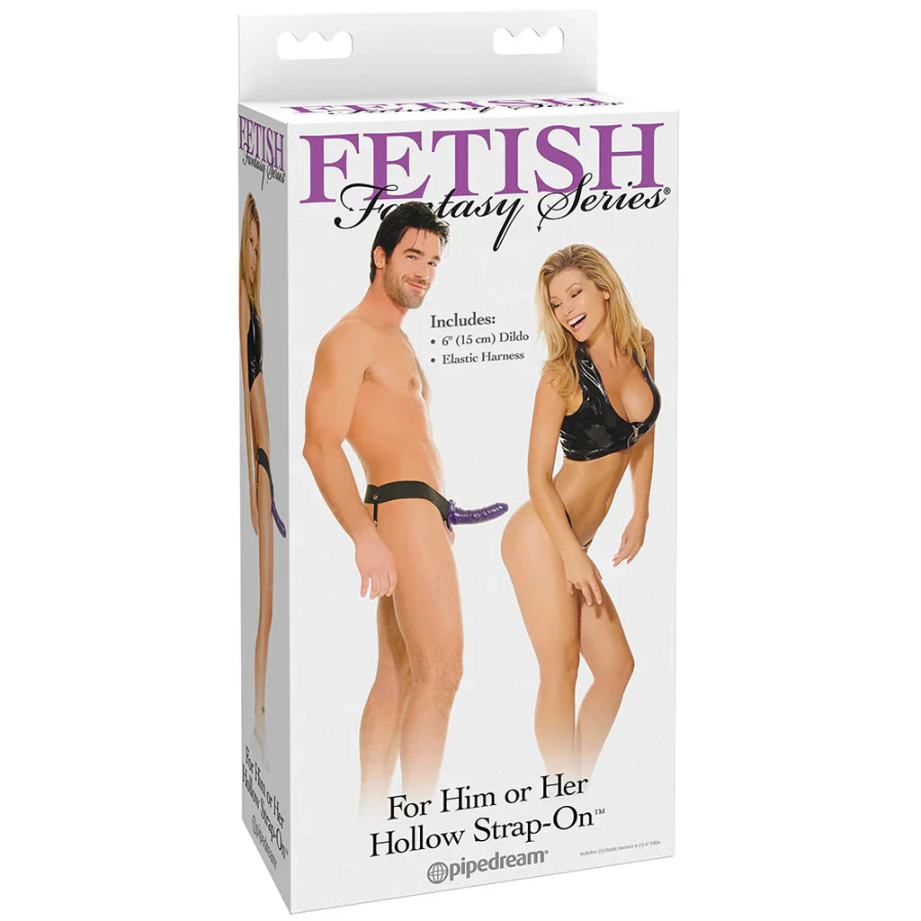 Fetish Fantasy Hollow Strap-On in Purple — buy in Toronto | Heaven Boutique