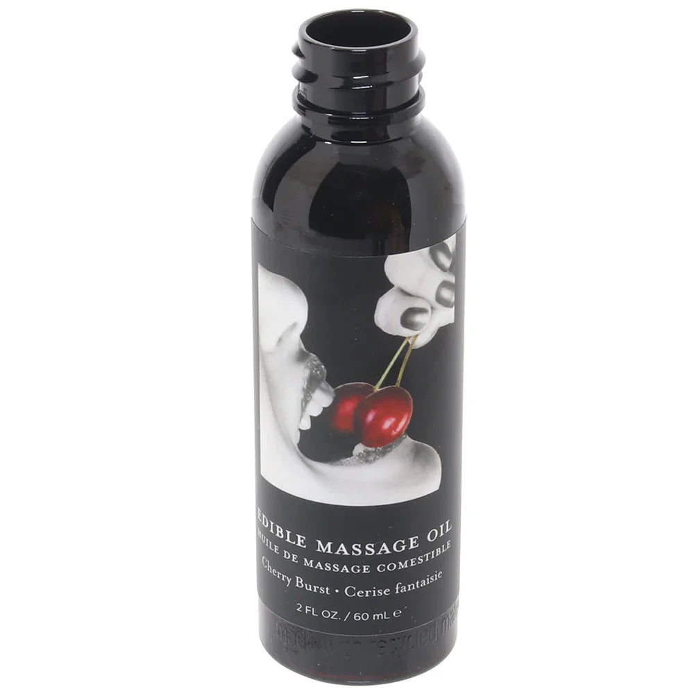 Edible Massage Oil 2oz/60ml in Cherry Burst – Toronto – packaging view