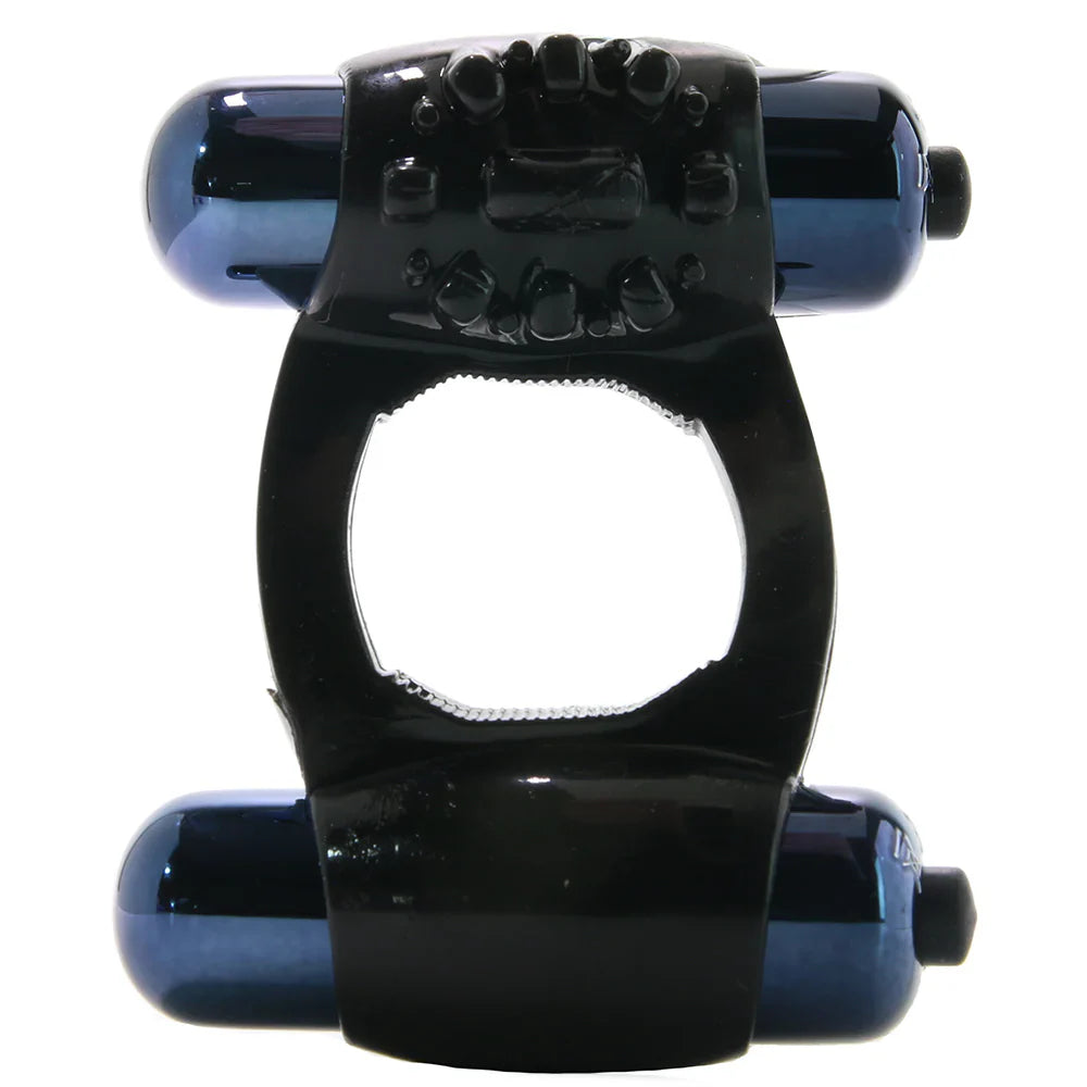 Duo-Vibrating Super Ring in Black — buy in Toronto | Heaven Boutique