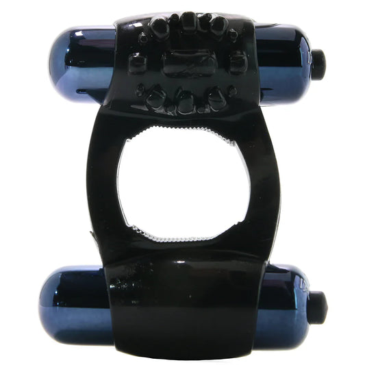 Duo-Vibrating Super Ring in Black — buy in Toronto | Heaven Boutique