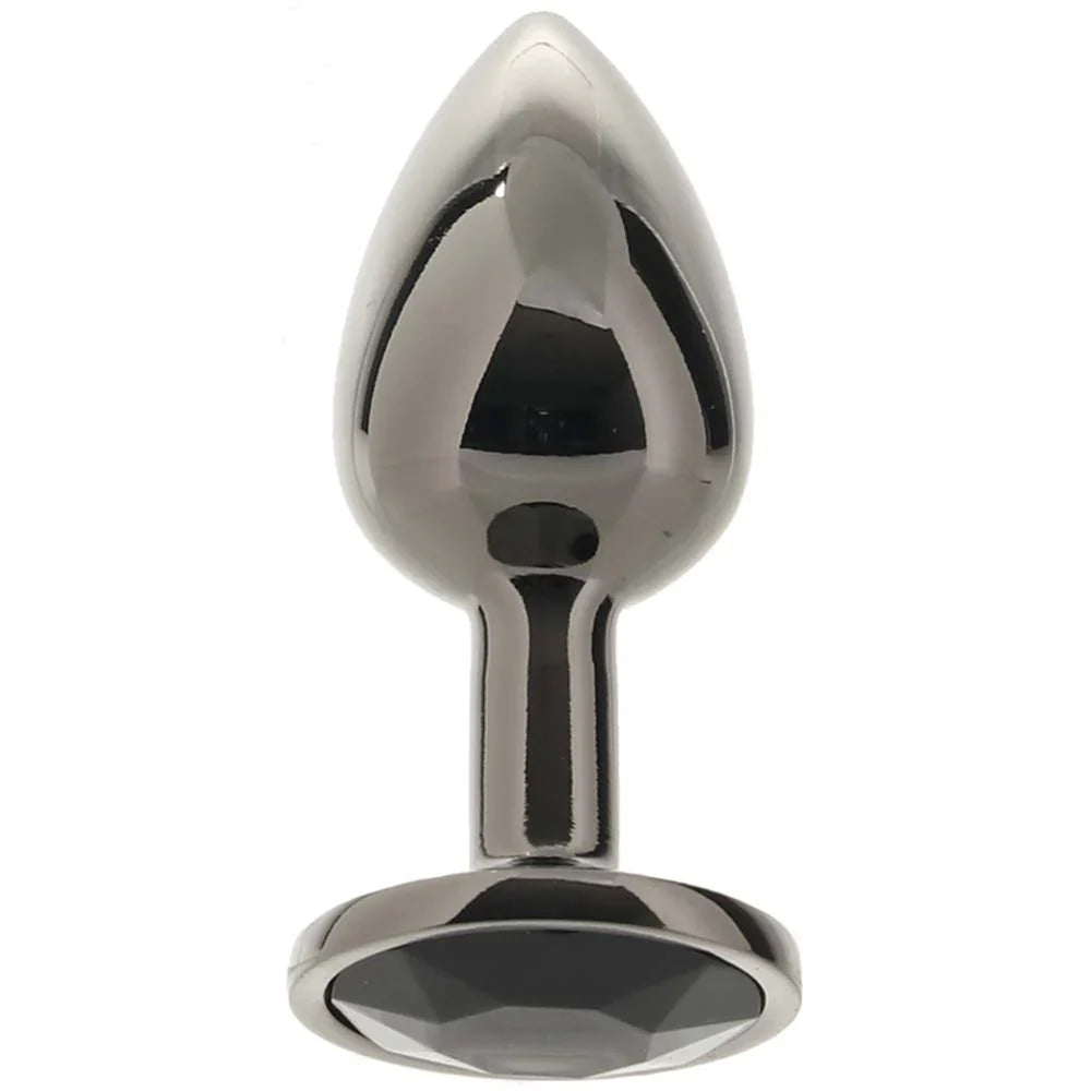 Black Gem Anal Plug in Small - Small