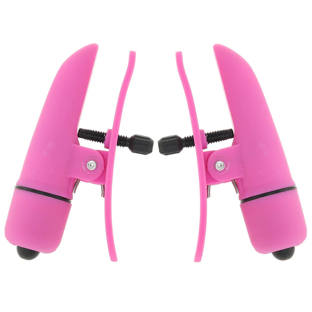 Nipple Play Vibrating Nipplettes – Pink