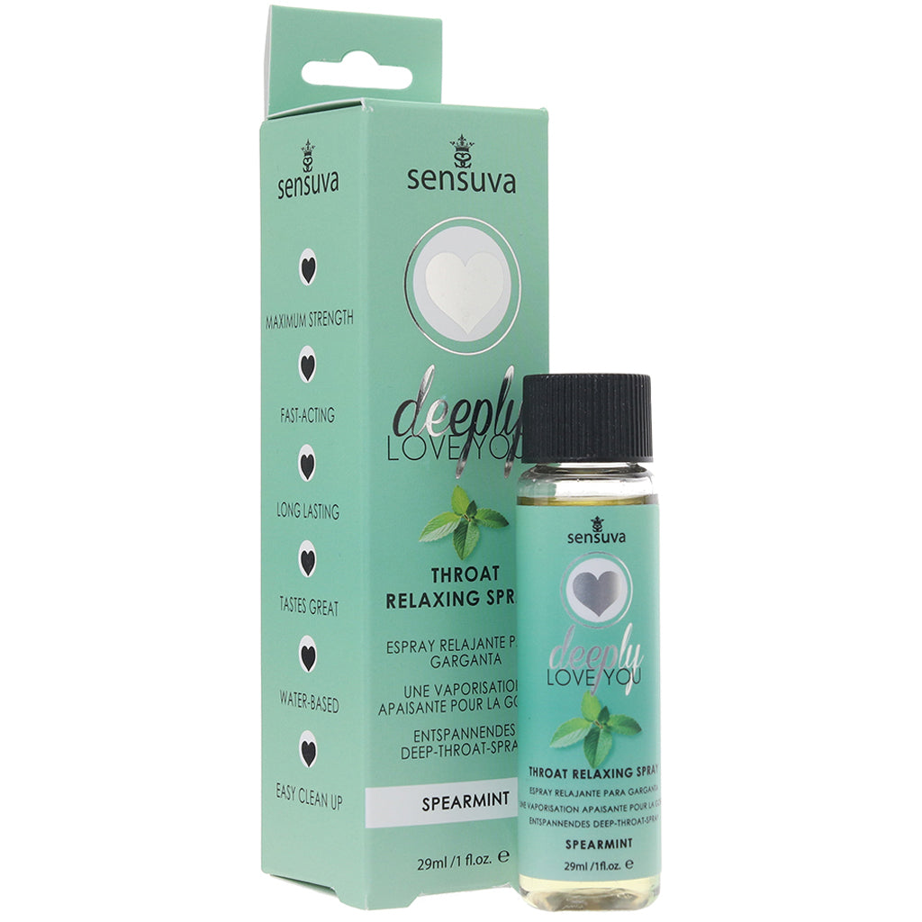 Deeply Love You Throat Relaxing Spray 1oz in Spearmint — Heaven Boutique Toronto 1