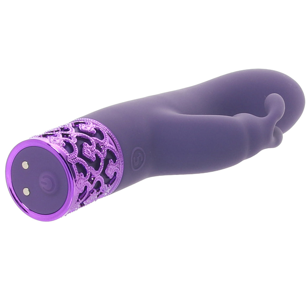 Royal Gems Rabbit Vibe in Purple — size and shape view