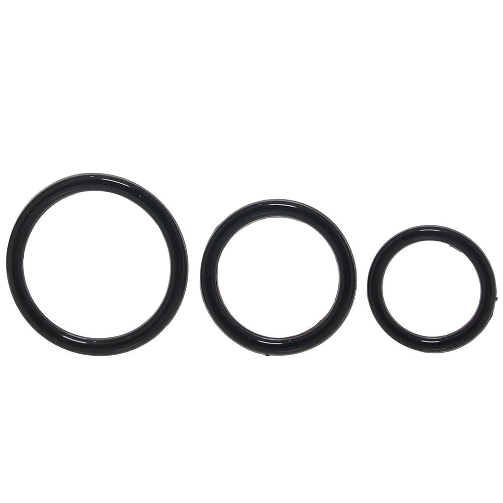 Tri-Rings Cock Ring Set — Heaven Boutique Toronto 5
