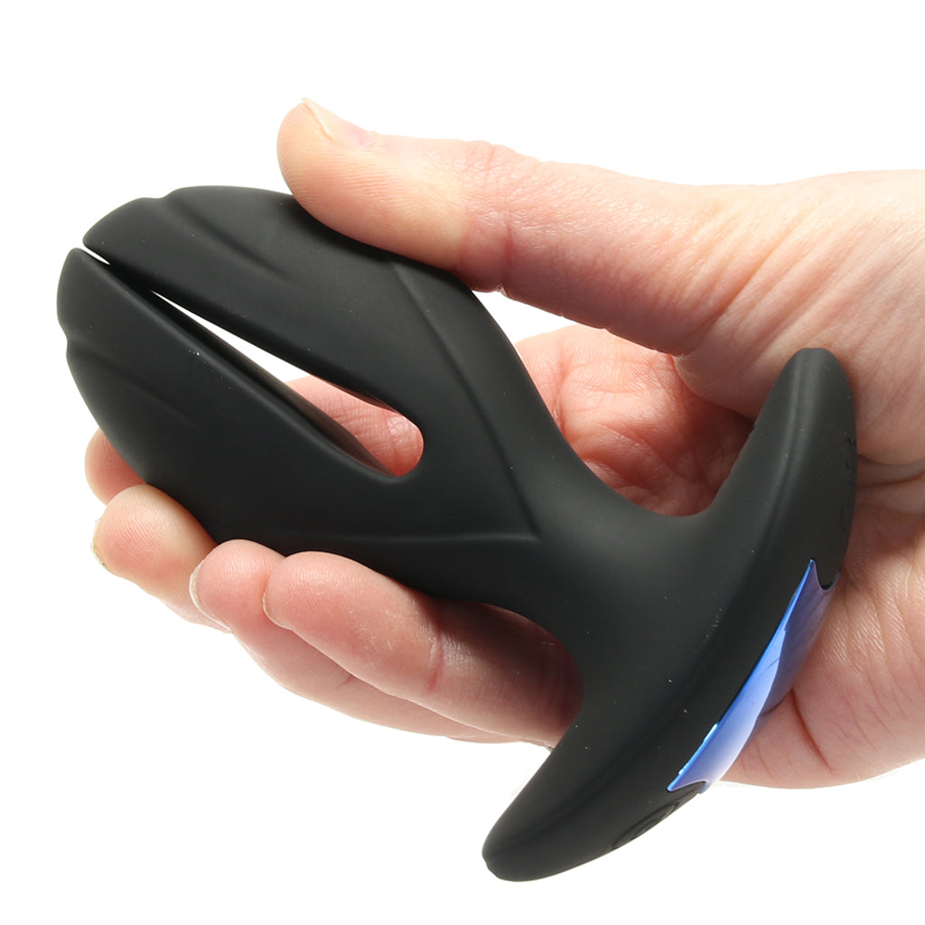 Zeus Electro-Spread Vibrating E-Stim Butt Plug — Heaven Boutique Toronto 4