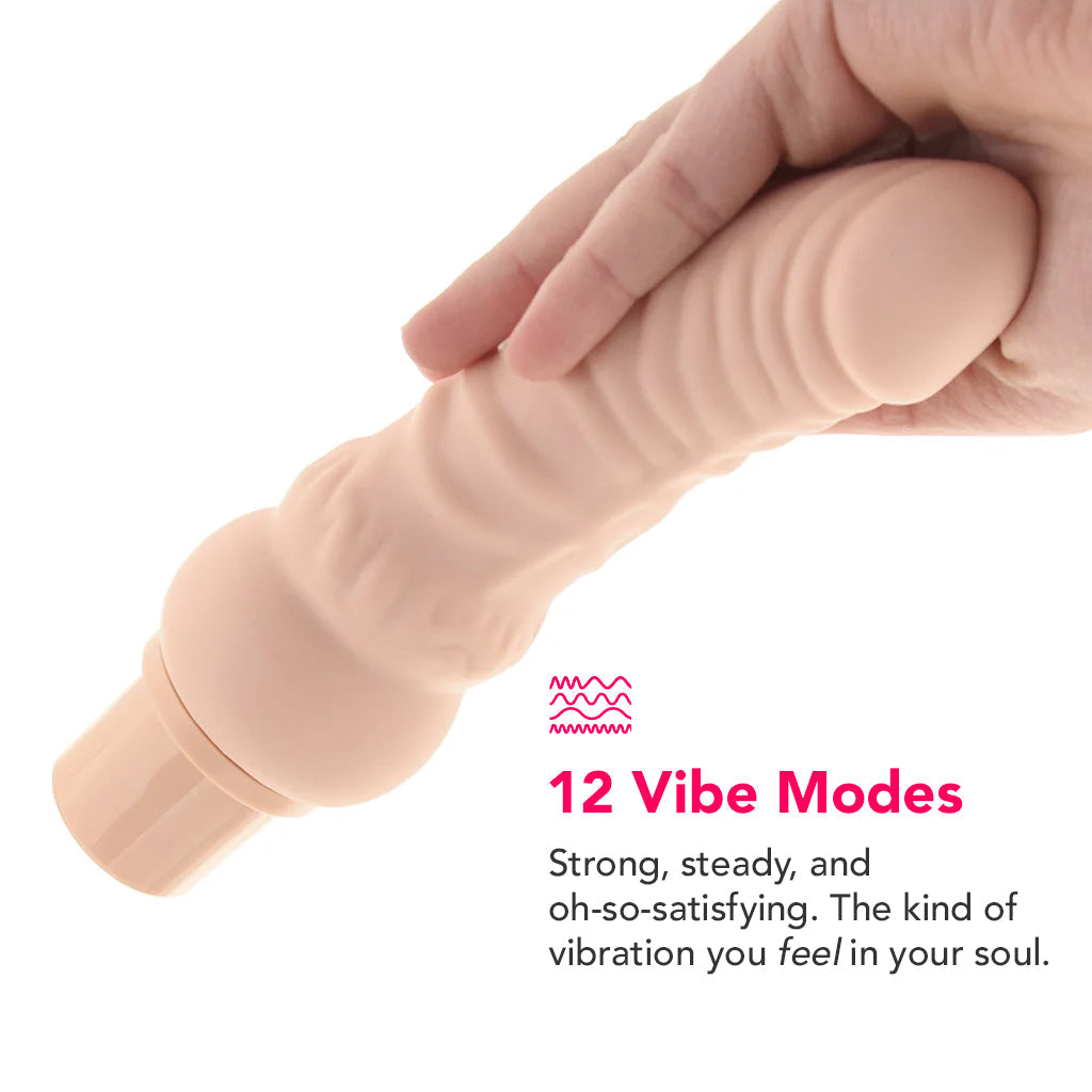 Power Stud Rechargeable Curvy Vibe in Light by CalExotics — packaging