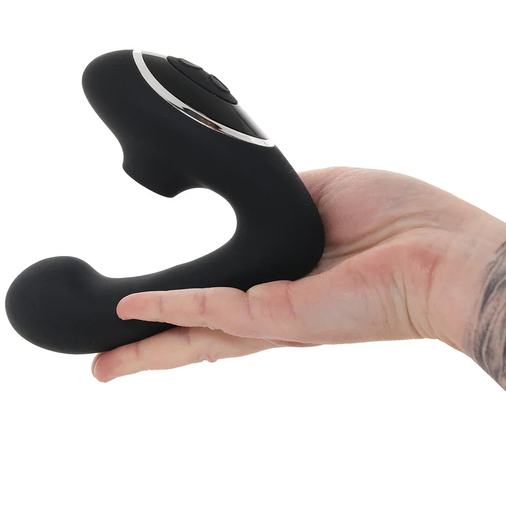 Greedy Girl Duet Stimulator with Clitoral Suction