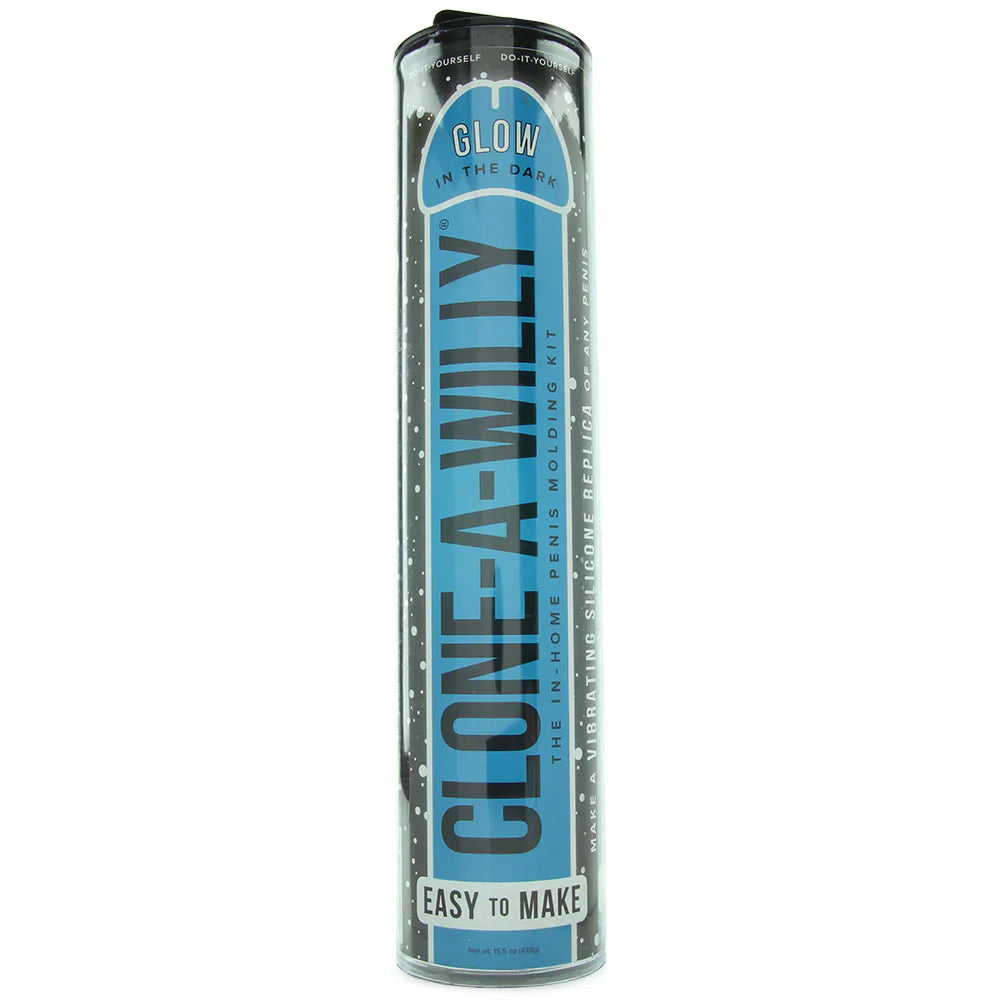 Clone-A-Willy Glow in the Dark in Blue