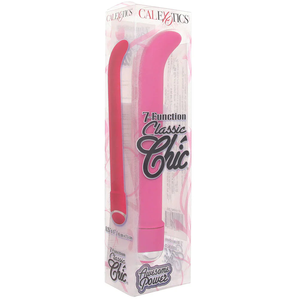 7 Function Classic Chic G Vibe in Pink – Toronto adult store – close-up view