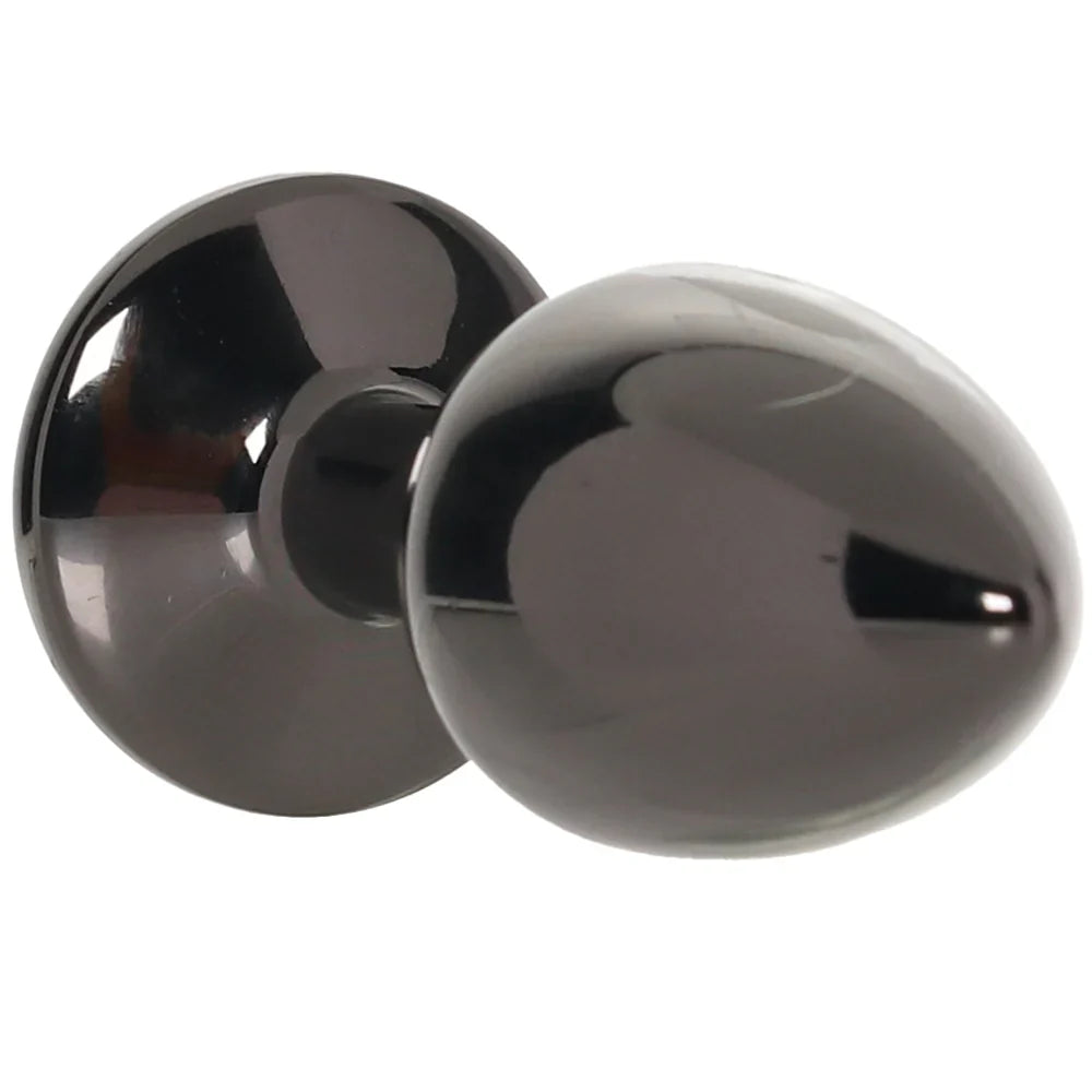 Creature Cocks Sinister Eye Metal Butt Plug in Small - Small