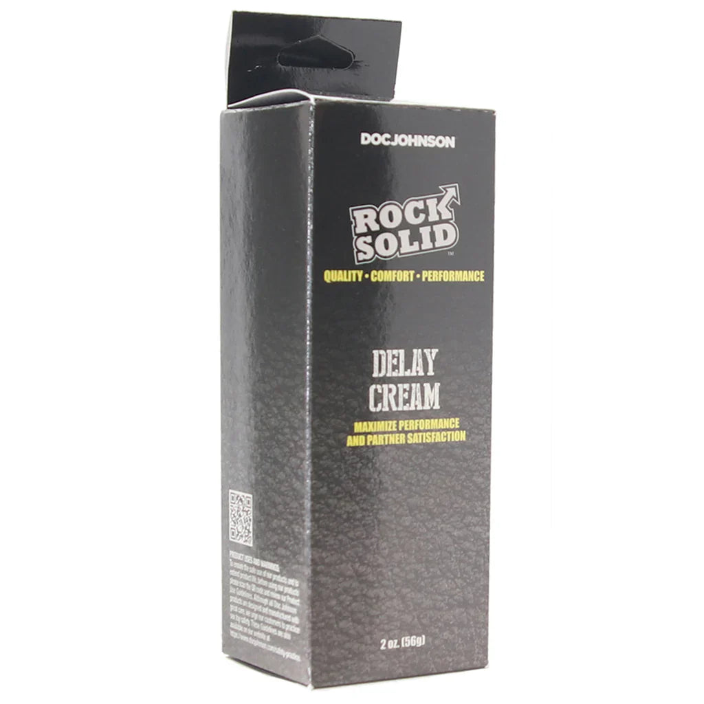 Rock Solid Delay Cream in 2oz - 2oz – Toronto adult store – close-up view