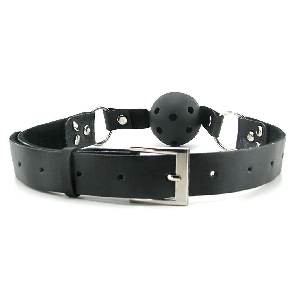 Fetish Fantasy Ltd Breathable Ball Gag – Toronto adult store – close-up view
