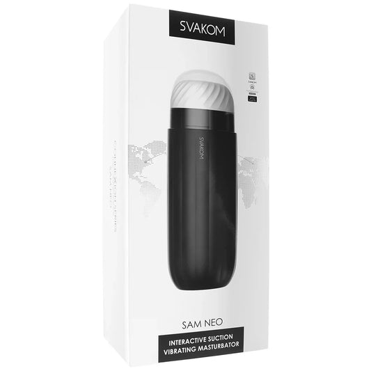 Sam Neo Interactive Suction & Vibration Masturbator — buy in Toronto | Heaven Boutique