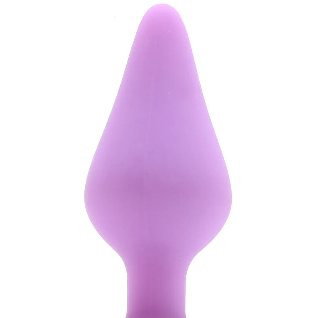 Candy Hearts F**k Me Medium Butt Plug in Purple – Toronto adult boutique – features