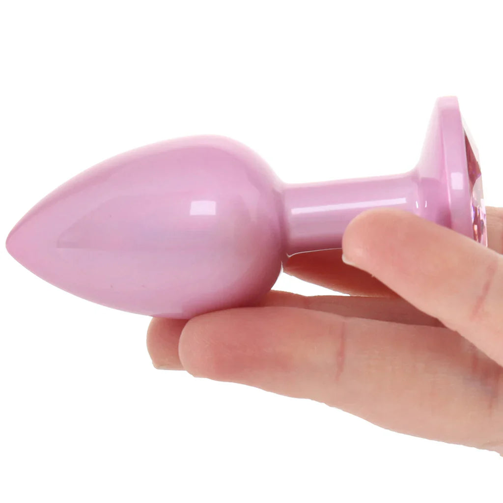 Rear Assets Pink Metal Butt Plug in Small - Small Toronto – product detail
