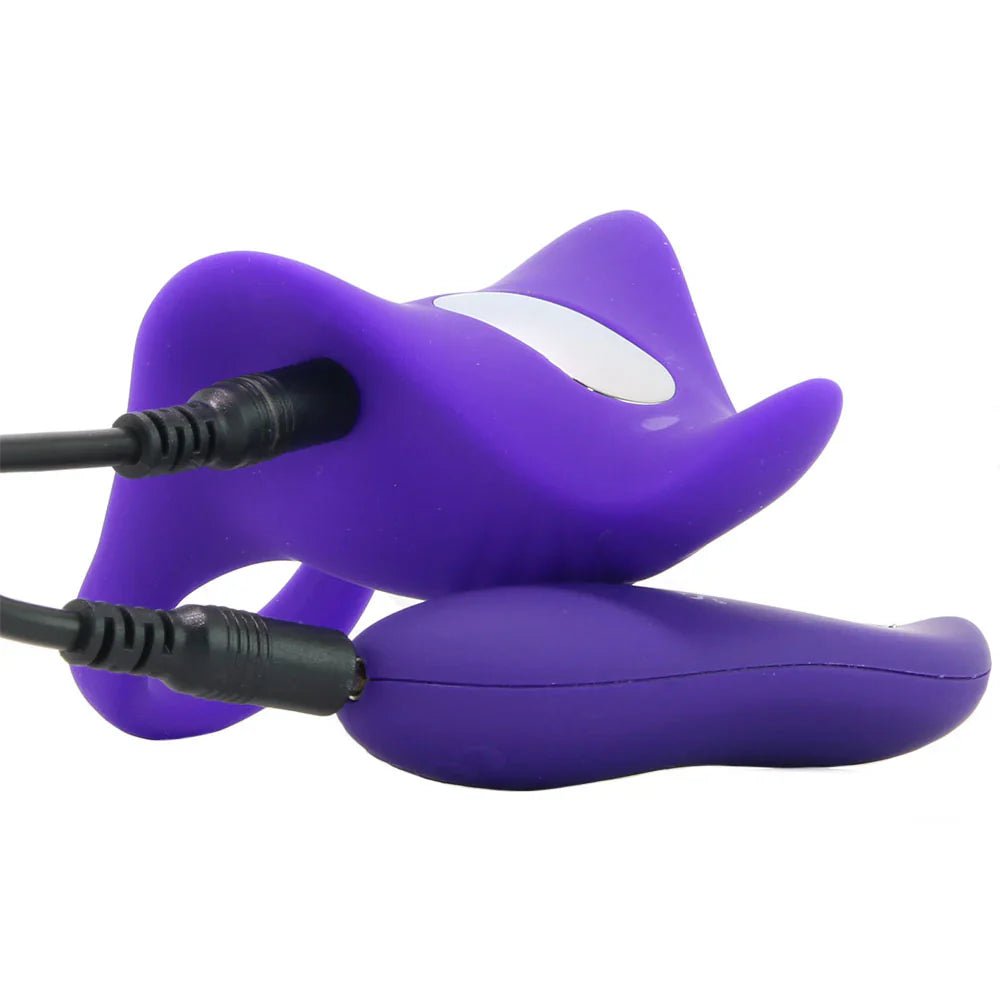 Silicone Remote Orgasm Vibrating Cock Ring – Heaven Boutique Toronto – side view
