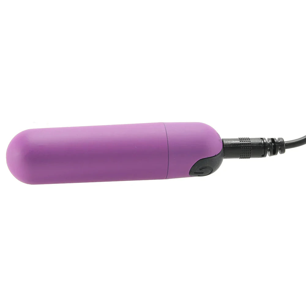 Bang! Remote Vibrating Bullet in Purple – Heaven Boutique Toronto – side view