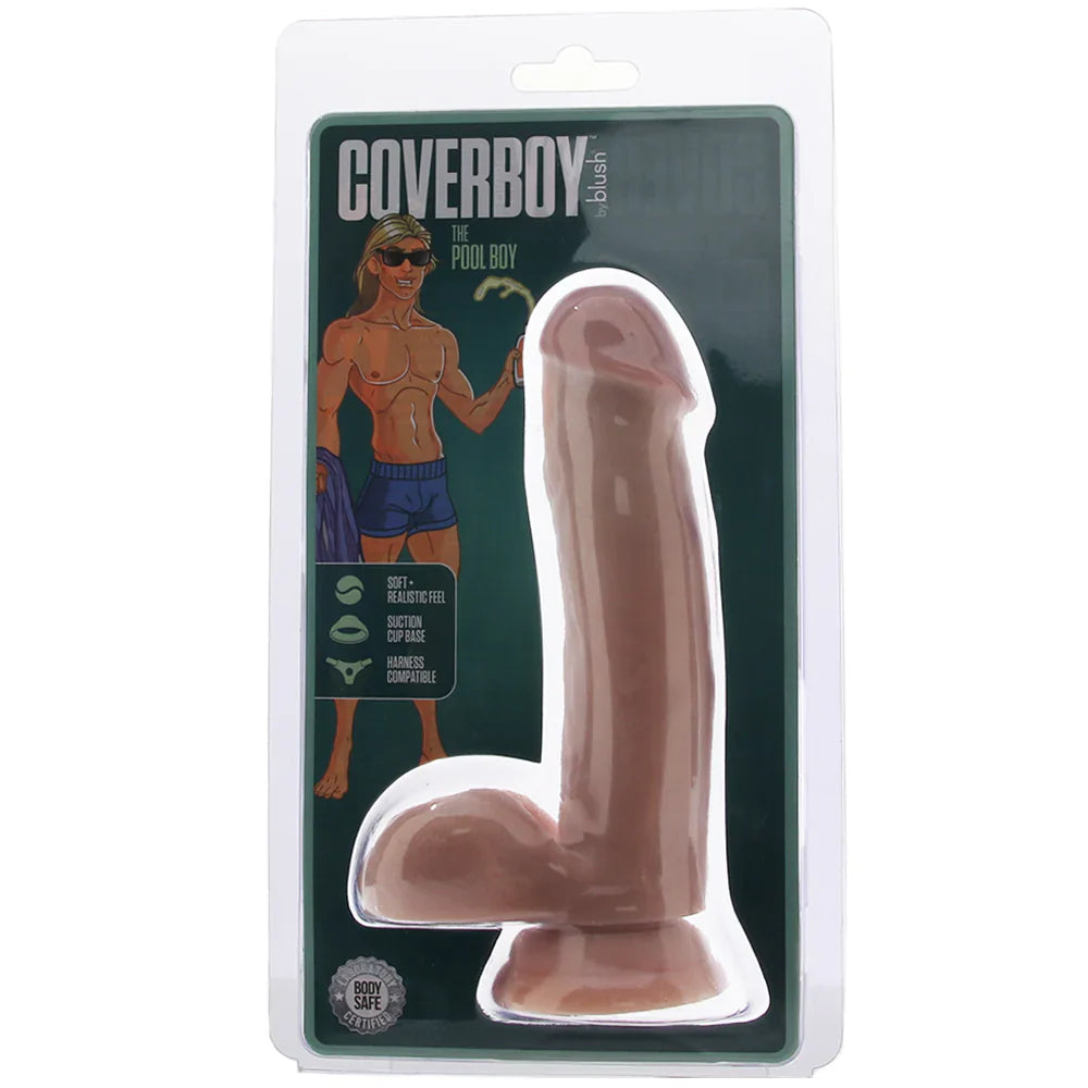 Coverboy The Pool Boy Dildo – Toronto adult store – close-up view