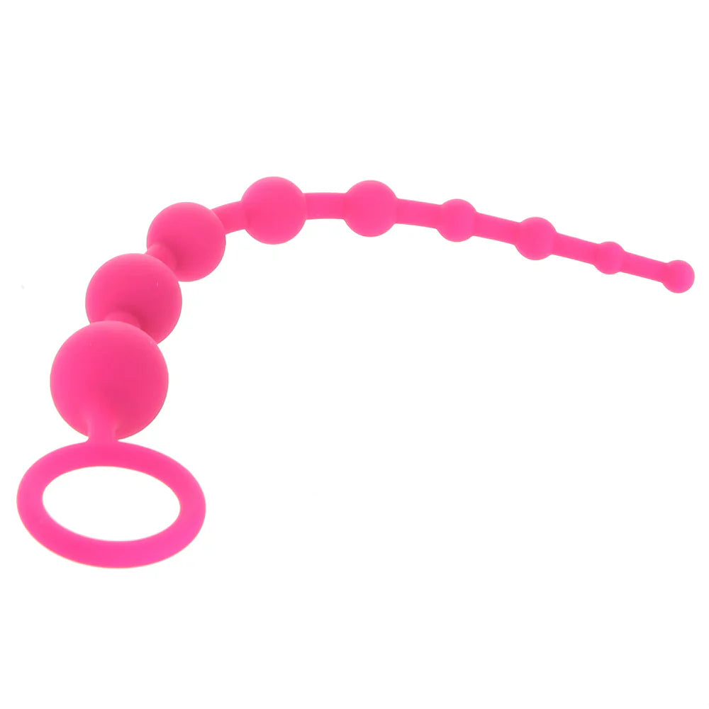 All About Anal Seamless Anal Beads in Pink Toronto – product detail