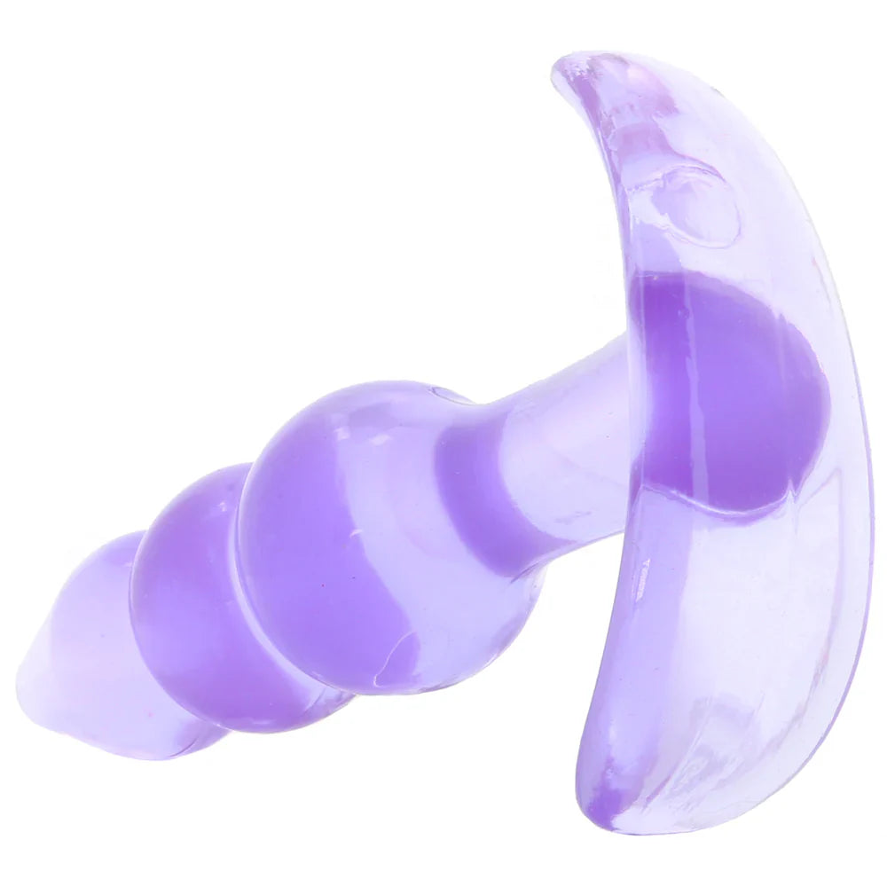Jelly Rancher Ripple T Butt Plug in Purple Toronto – product detail