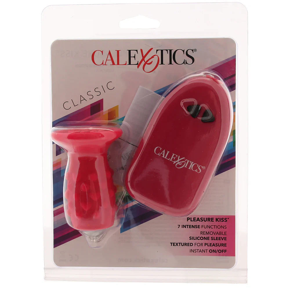 Classic Pleasure Kiss Bullet Vibe in Red