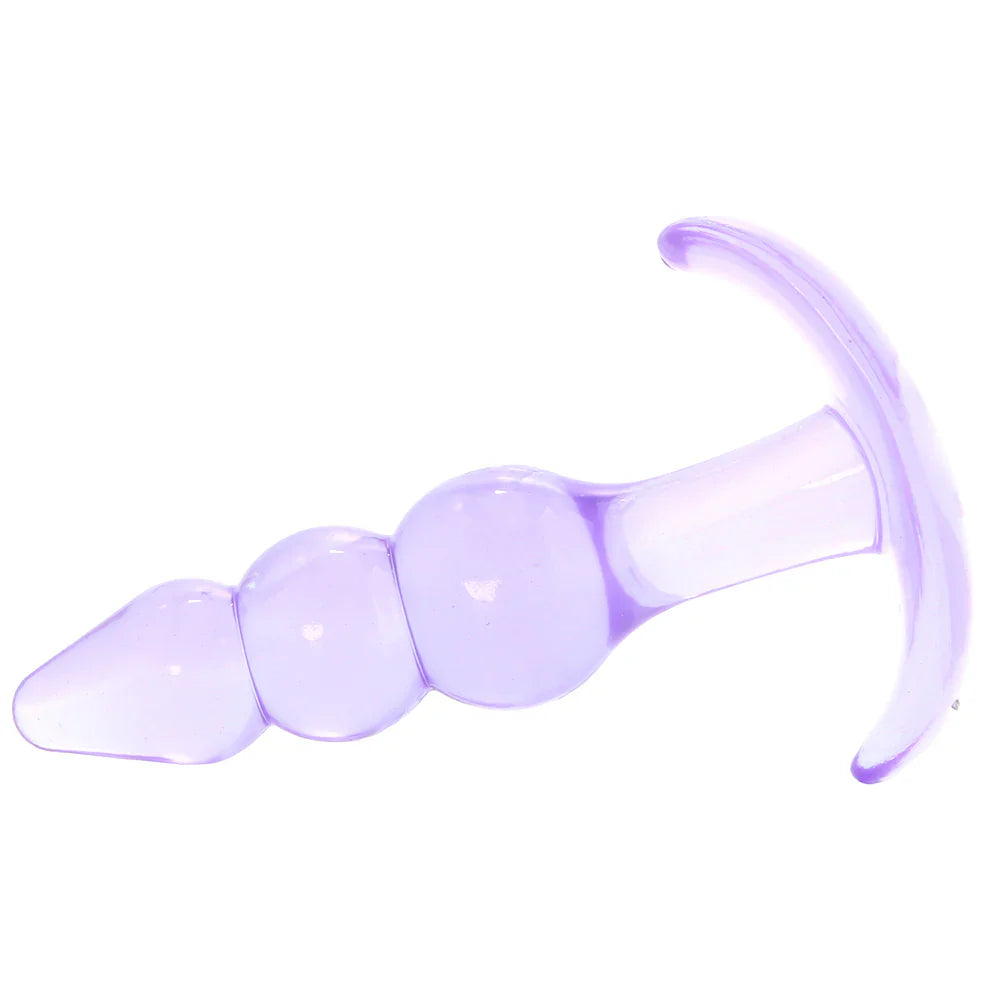 Jelly Rancher Ripple T Butt Plug in Purple – Toronto adult boutique – features