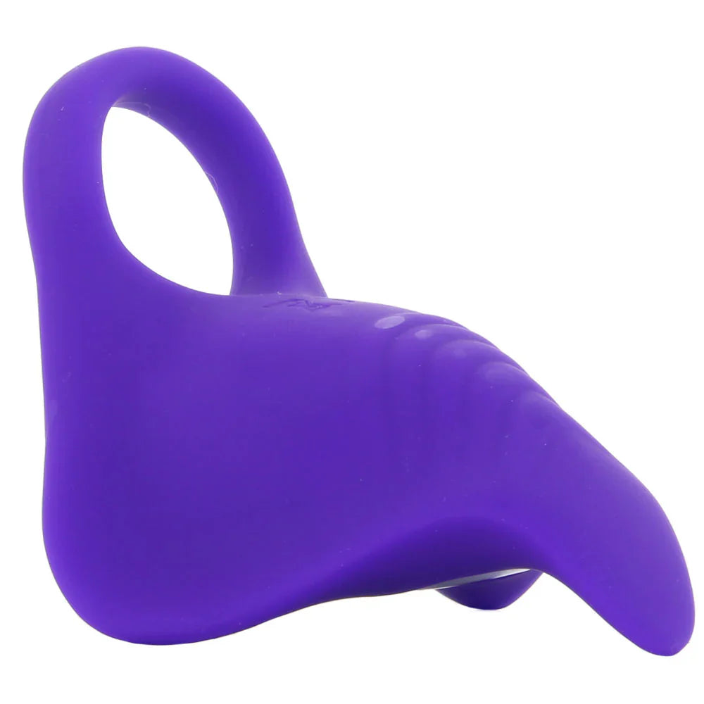Silicone Remote Orgasm Vibrating Cock Ring – Toronto adult store – close-up view