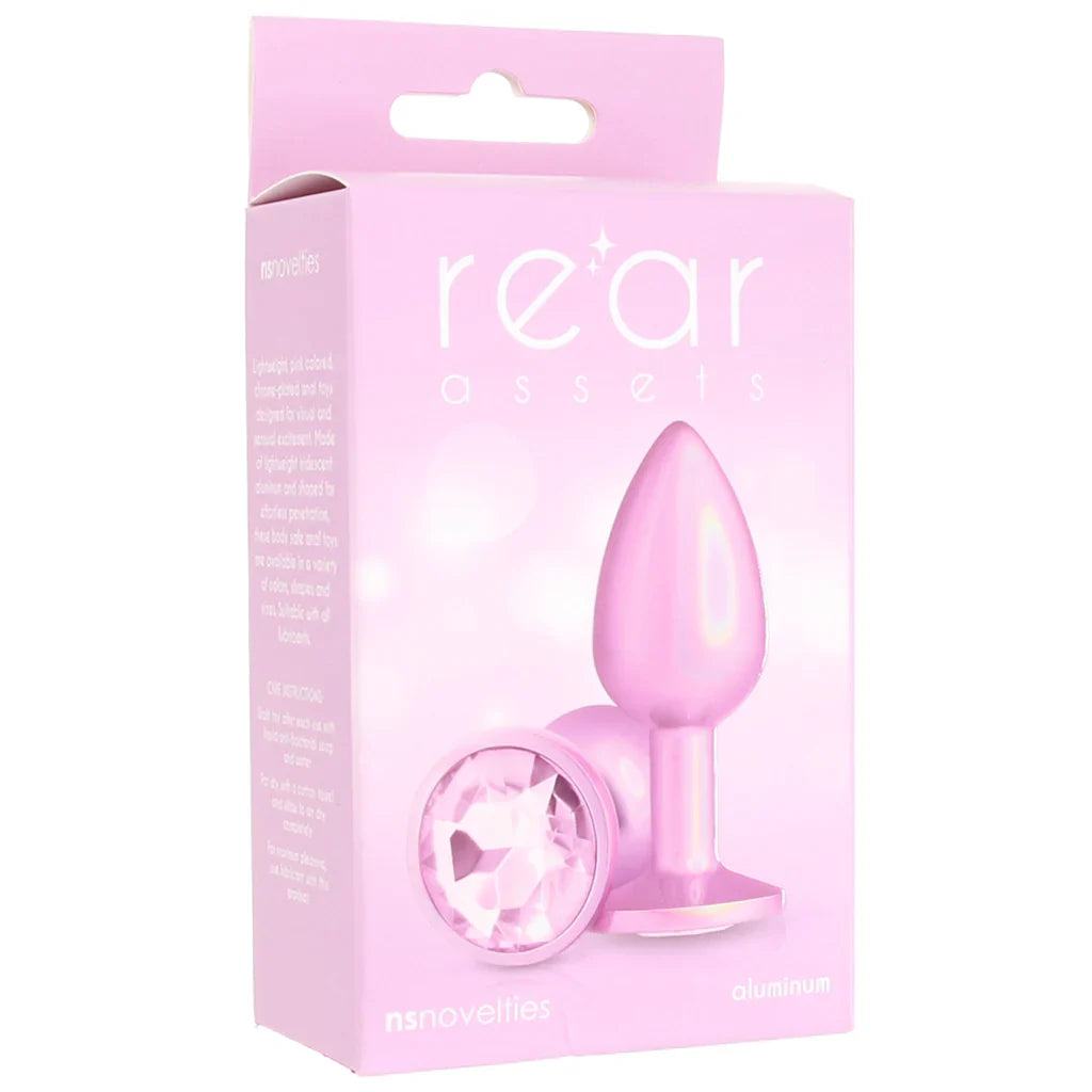 Rear Assets Pink Metal Butt Plug in Small - Small — buy in Toronto | Heaven Boutique