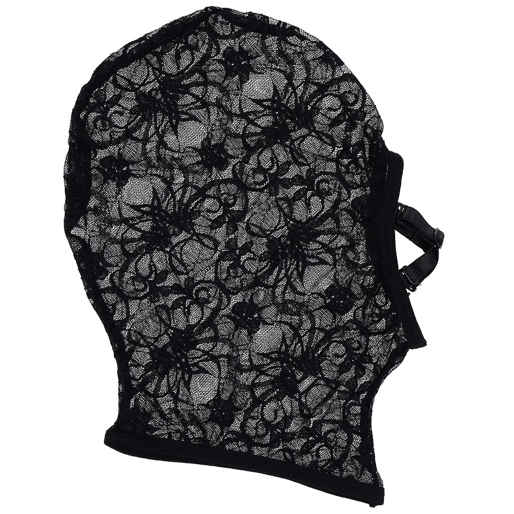 Sex & Mischief Lace Hush Hood – Heaven Boutique Toronto – side view