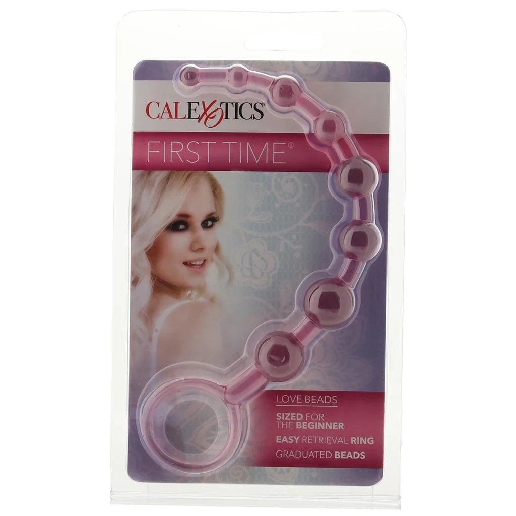 First Time Love Anal Beads in Pink — buy in Toronto | Heaven Boutique