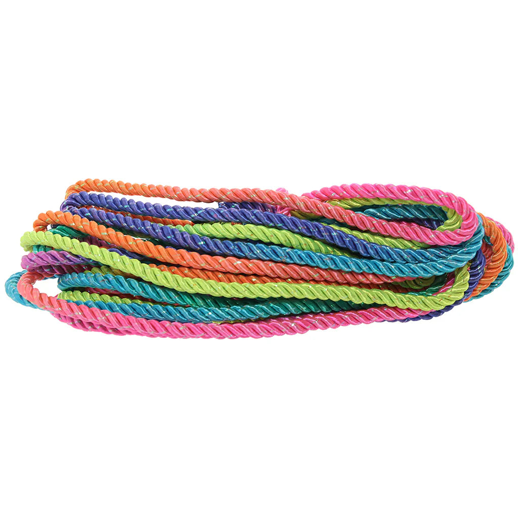 Ouch! 32.8'/10m Bondage Rope in Vibrant Rainbow