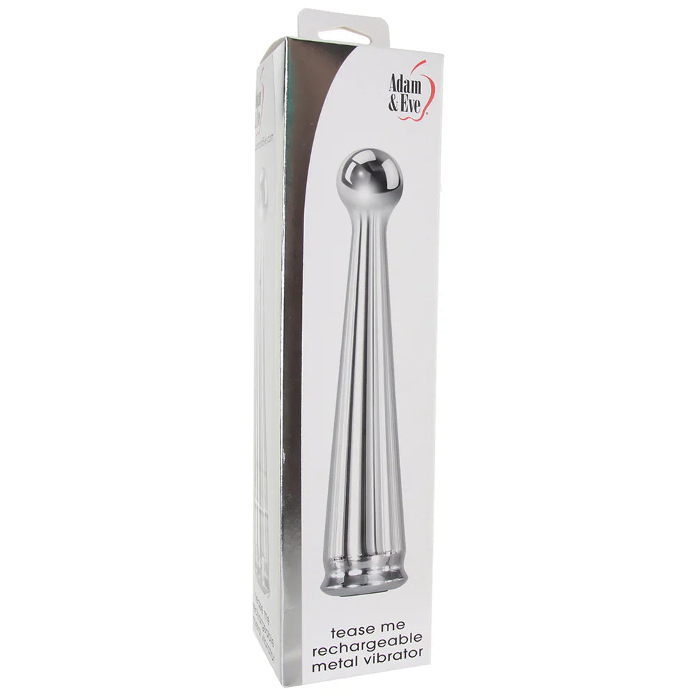 Tease Me Rechargeable Metal Vibe — buy in Toronto | Heaven Boutique