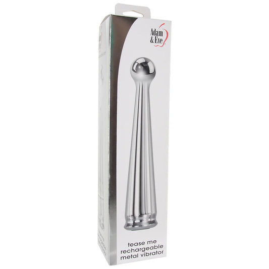 Tease Me Rechargeable Metal Vibe — buy in Toronto | Heaven Boutique