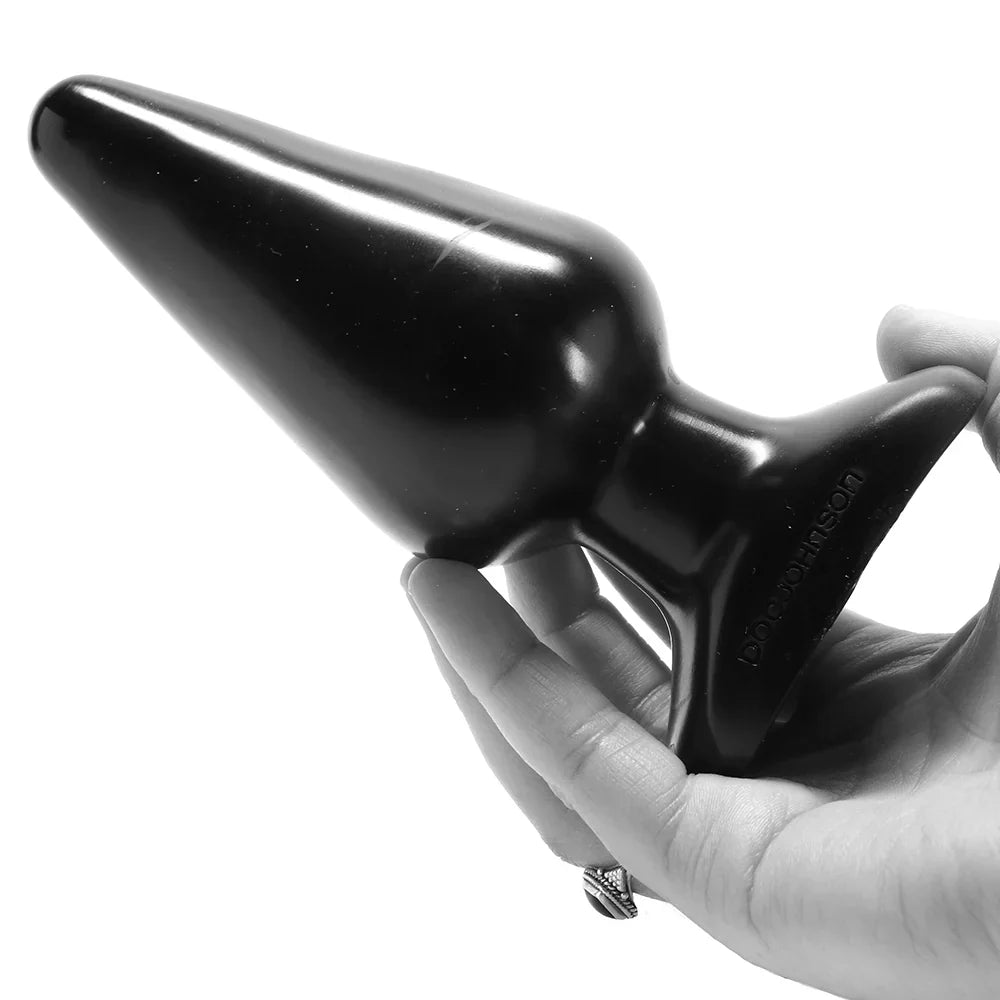 Butt Plug Large in Black – Toronto adult store – close-up view