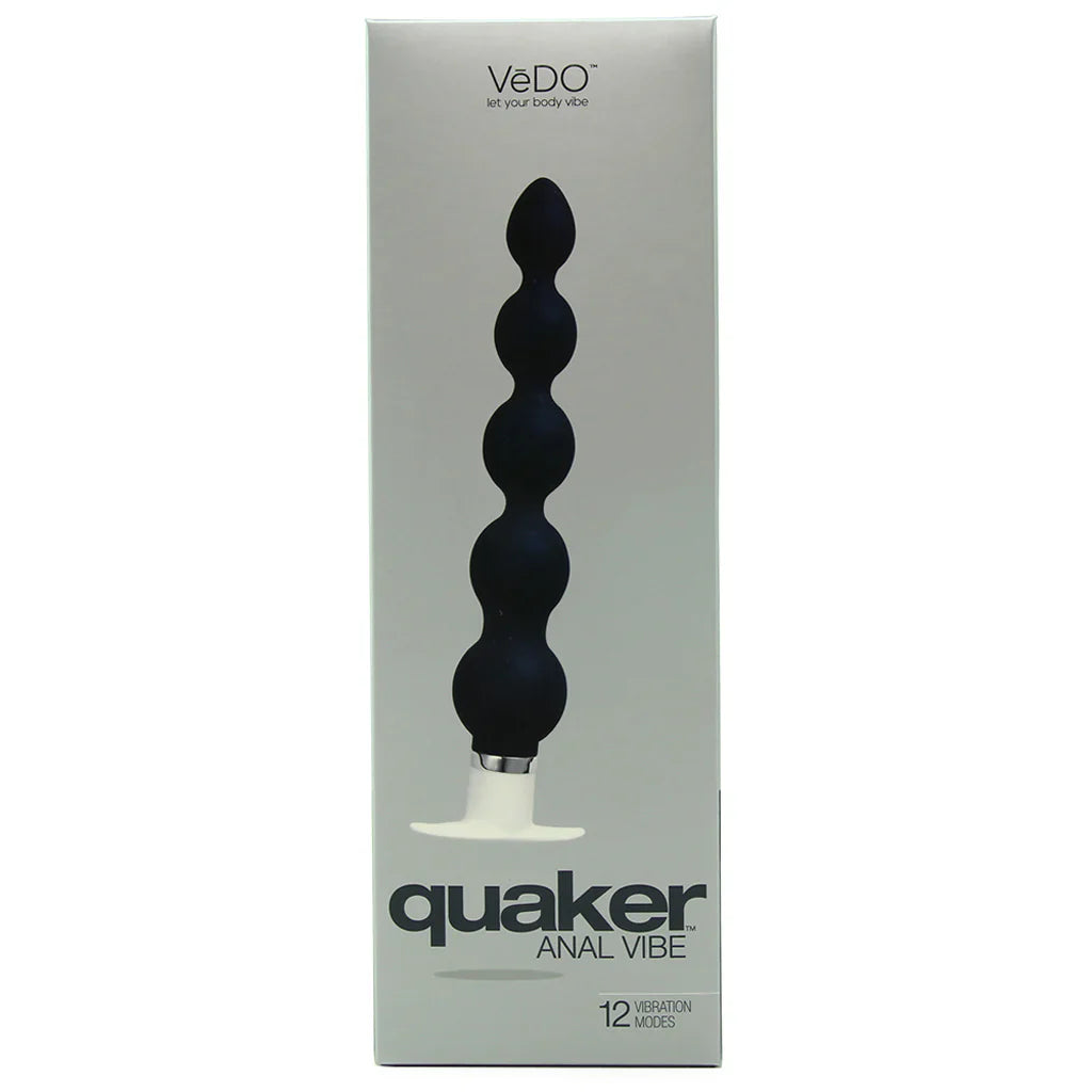 Quaker Anal Vibe in Just Black