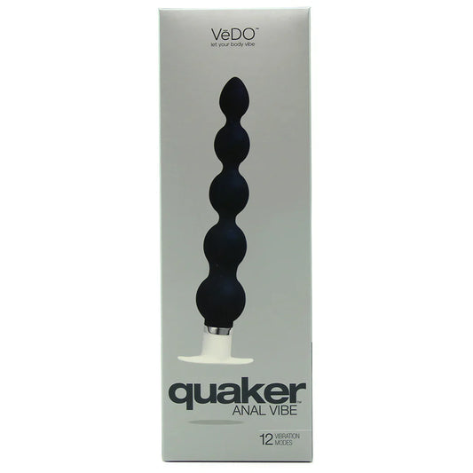 Quaker Anal Vibe in Just Black