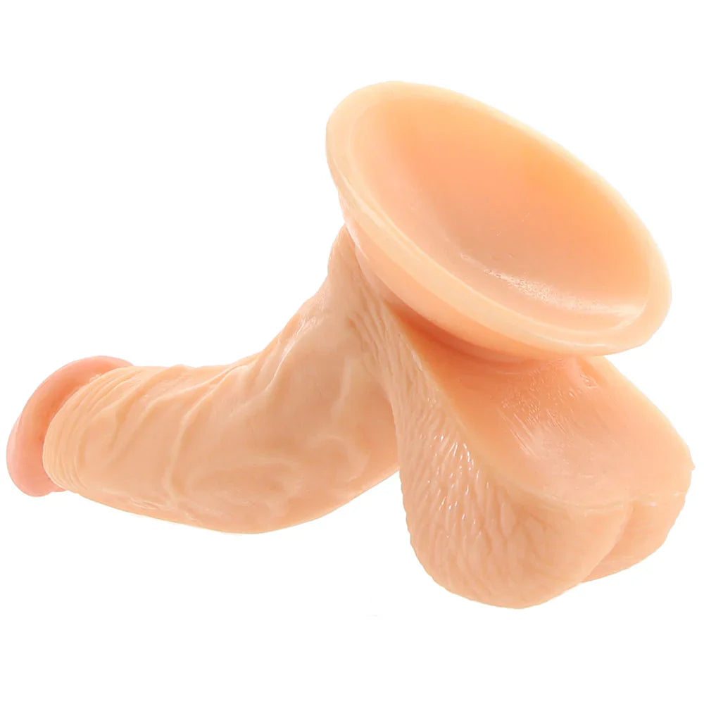 Real Skin Whoppers 6.5 Inch Dildo in Flesh Toronto – product detail