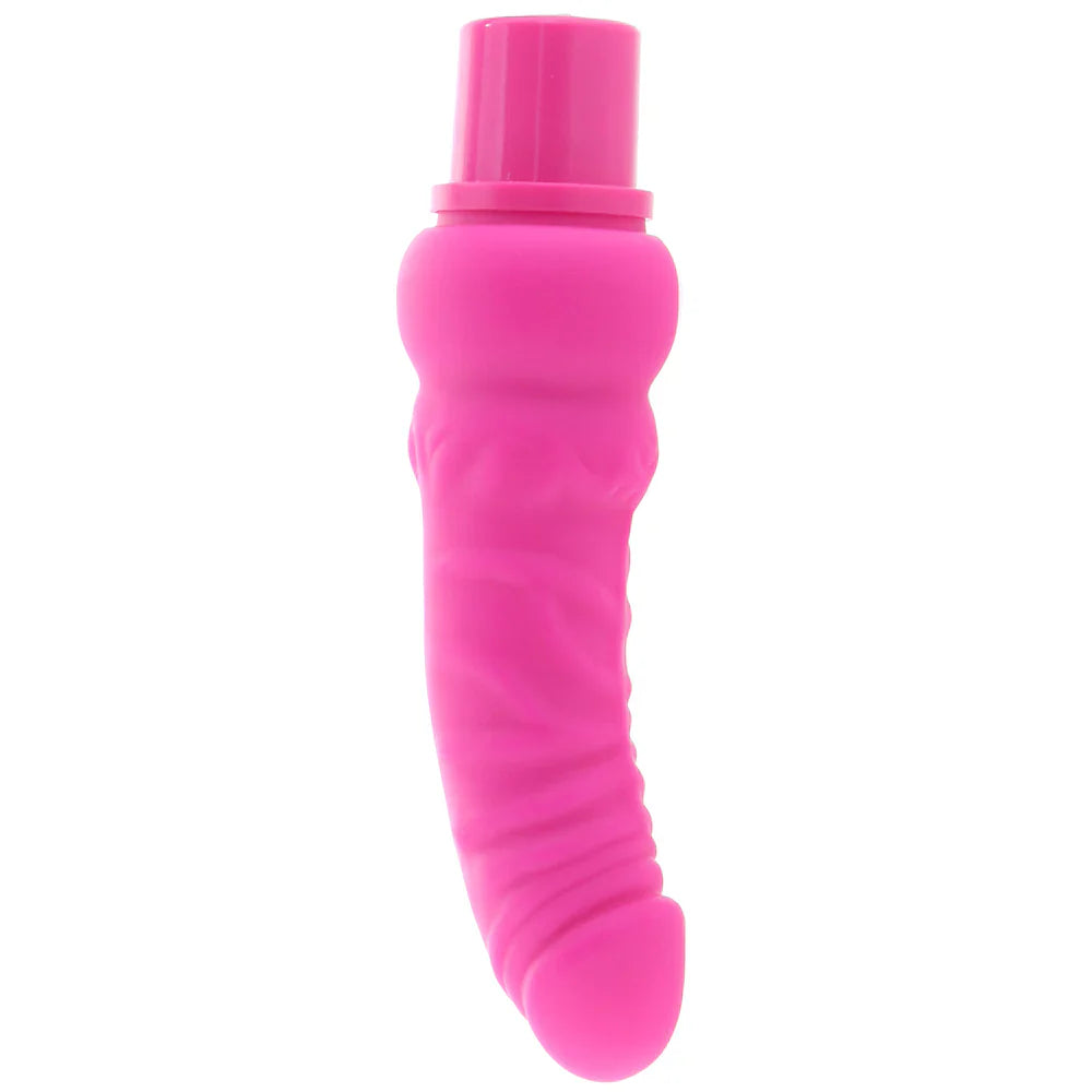 Power Stud Rechargeable Curvy Vibe in Pink – Heaven Boutique Toronto – side view