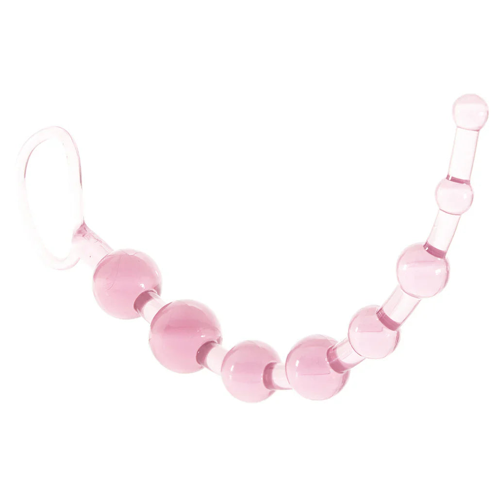 First Time Love Anal Beads in Pink – Toronto adult boutique – features