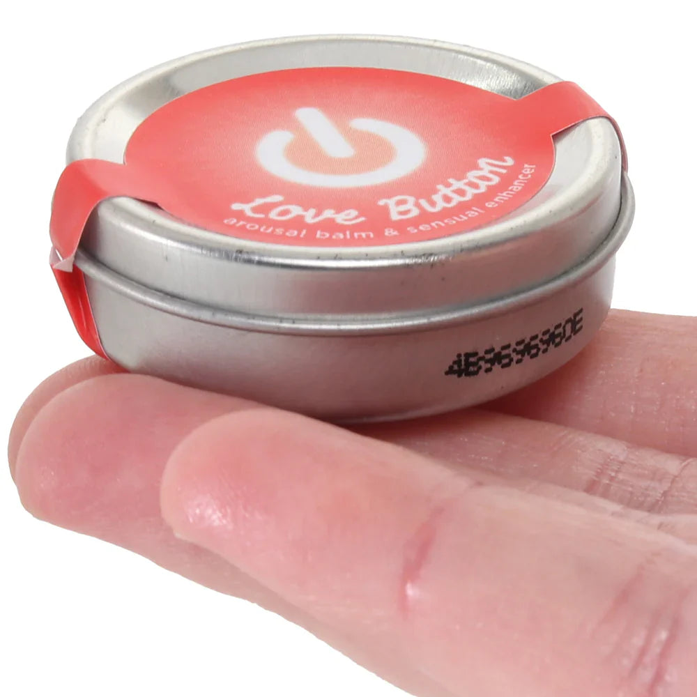 Love Button Arousal Balm in .3oz/8.5g – Heaven Boutique Toronto – side view