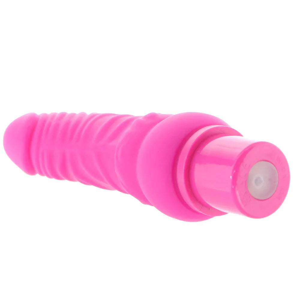 Power Stud Rechargeable Curvy Vibe in Pink – Toronto adult store – close-up view