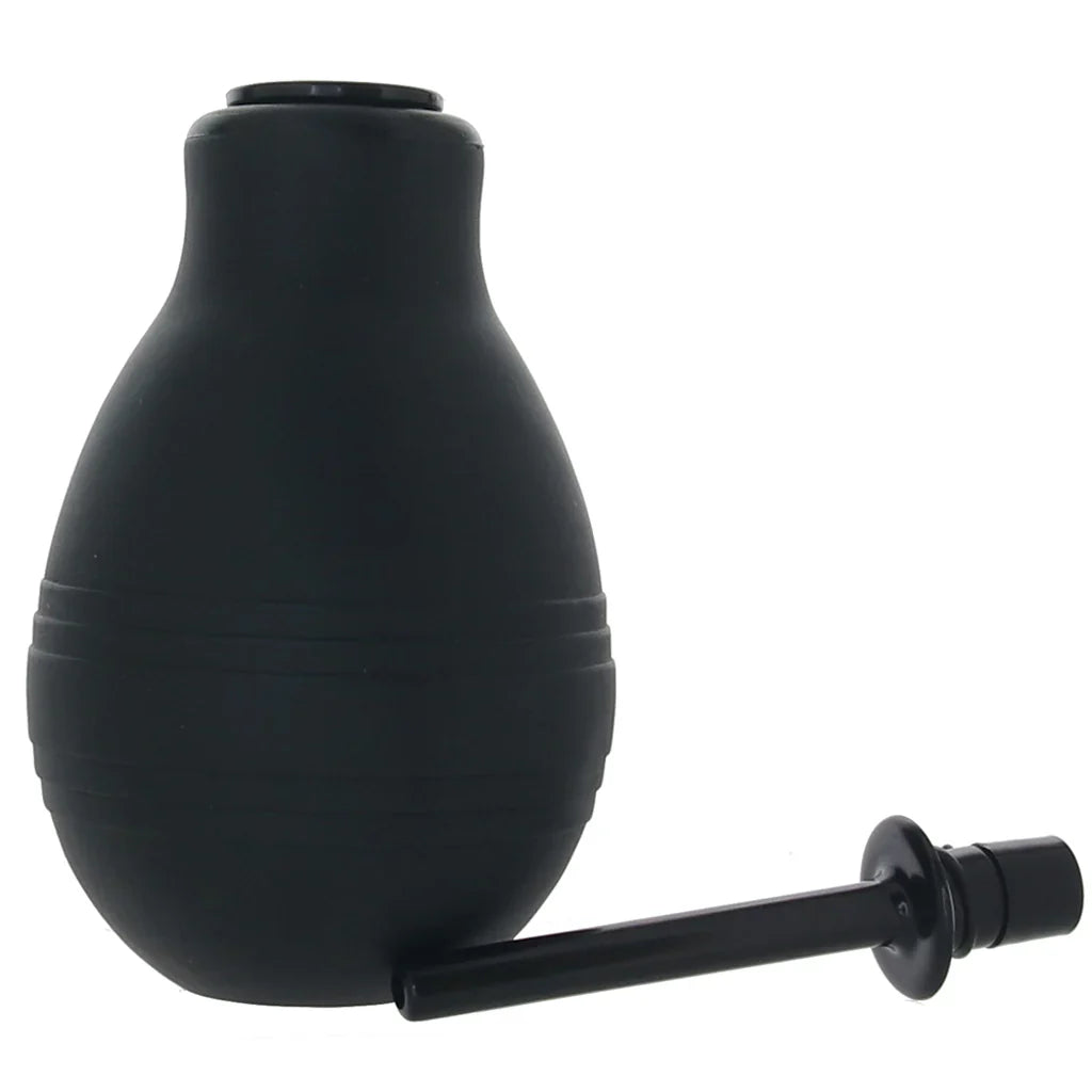 One-Way Anal Douche in Black