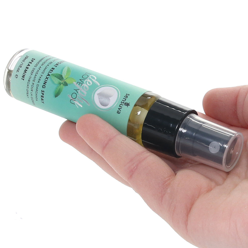 Deeply Love You Throat Relaxing Spray 1oz in Spearmint — Heaven Boutique Toronto 4
