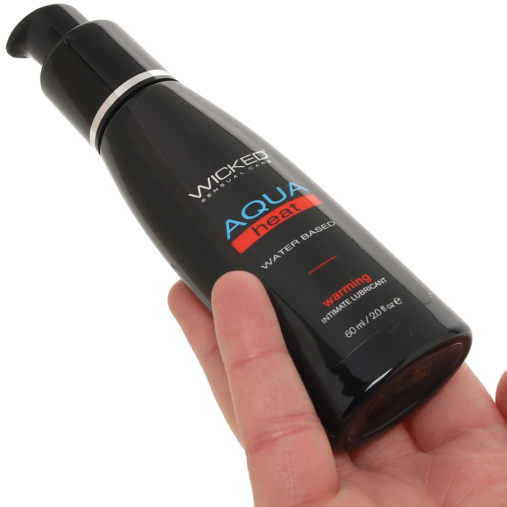 Aqua Heat Lube 2oz/60ml in Warming — Heaven Boutique Toronto 4