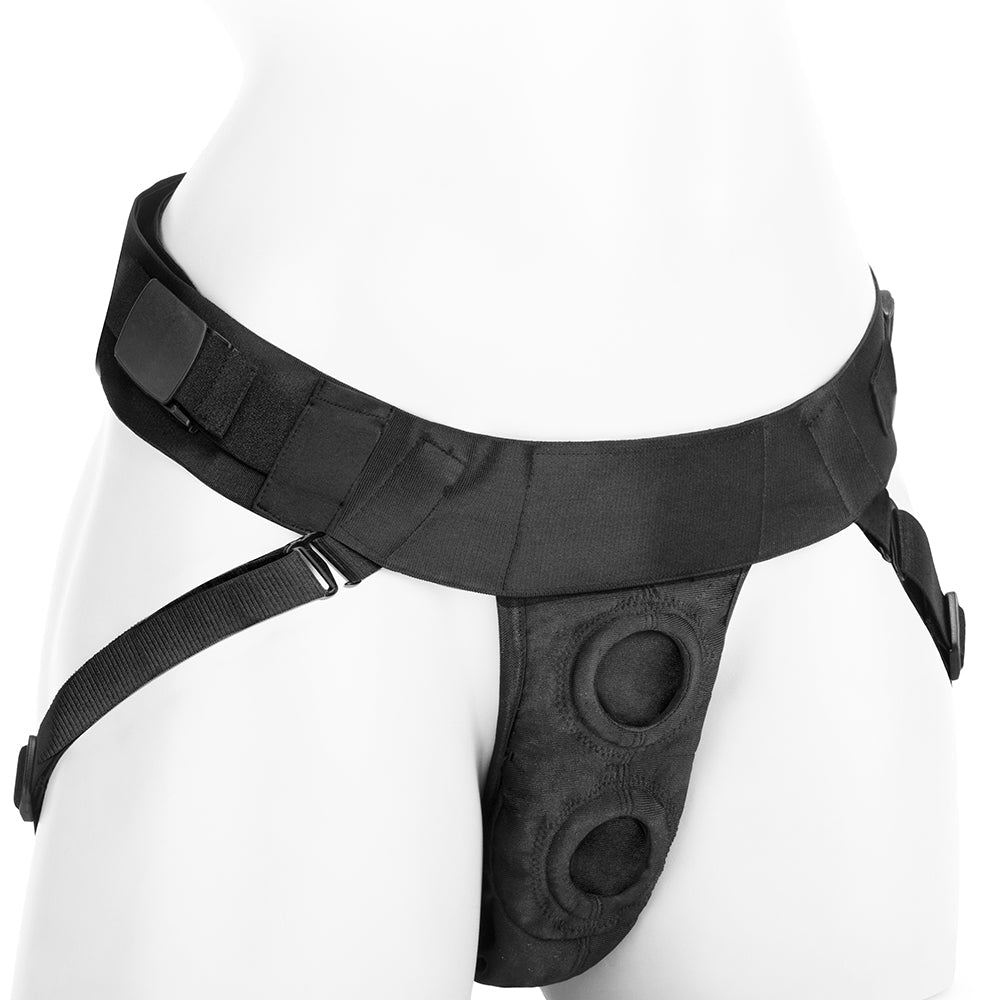 WhipSmart Double Penetration Jock Strap Harness — Heaven Boutique Toronto 1